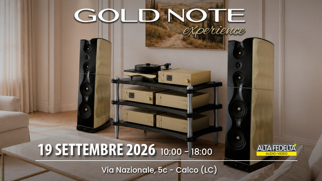 Evento Gold Note Experience 2026