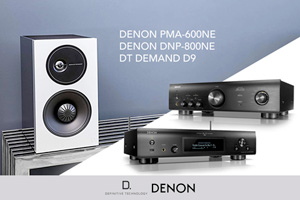 Visualizza il bundle -   Denon PMA600NE & DNP800NE + DT Demand D9