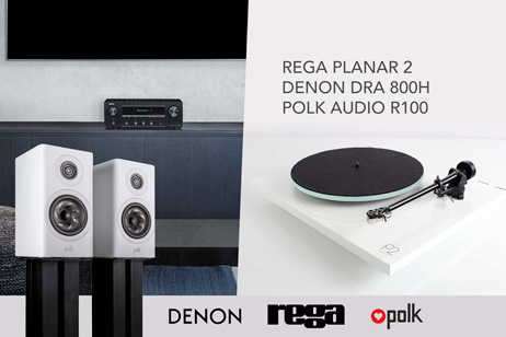   Rega PL2 & Denon DRA-800H + Polk R100