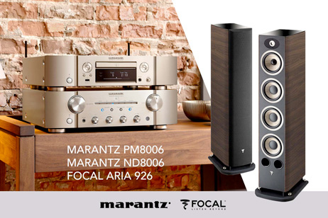   Marantz PM8006 & ND8006 + Aria 936