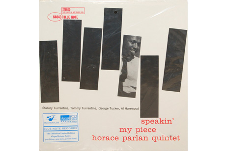 Speakin my piece, Horace Parlan Quintet